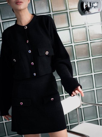 Купить Костют AMOUR цвет черный в фирменном магазине спортивной одежды Brillante.by