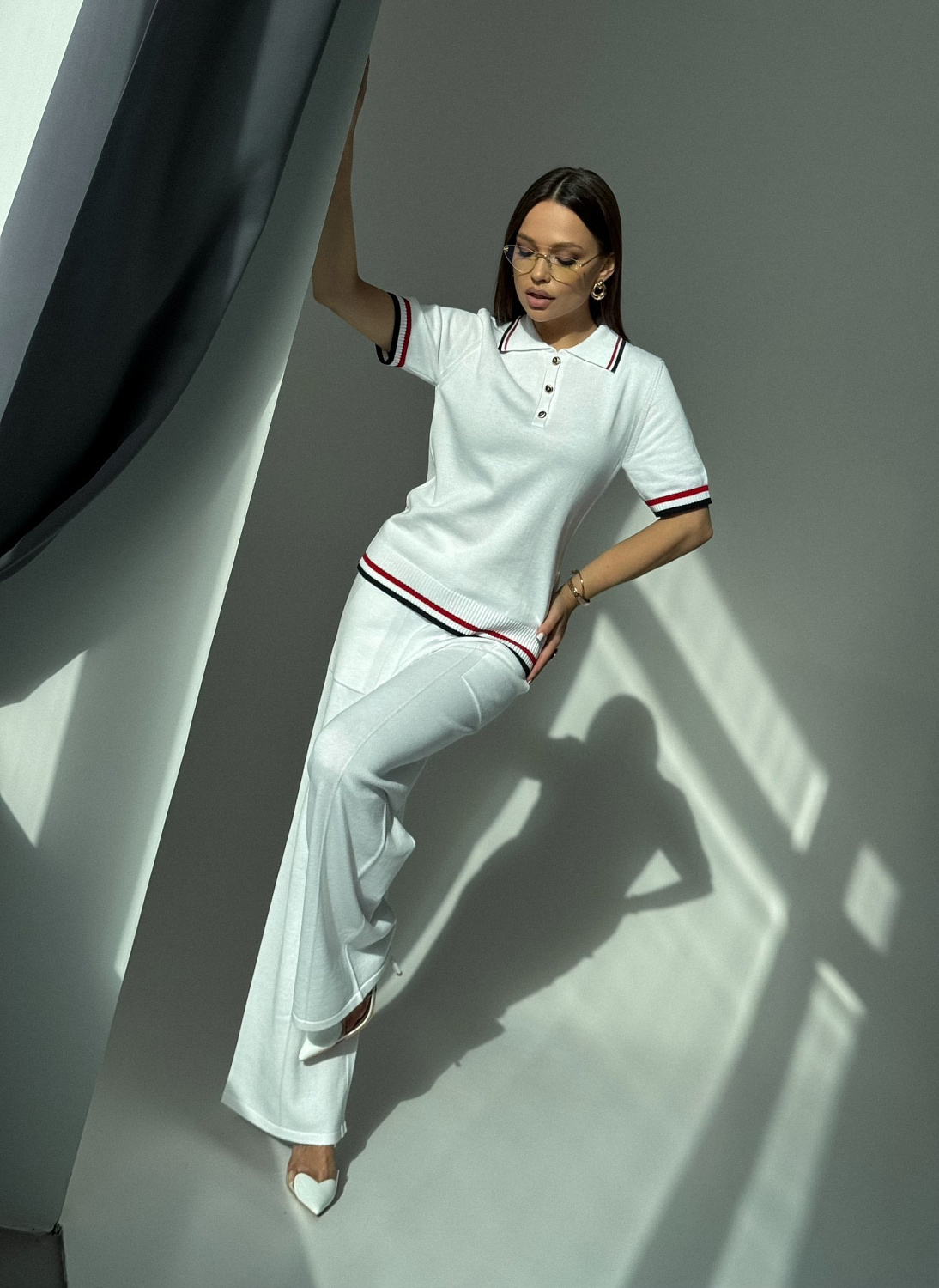 Костюм Aesthetics цв.Белый ( поло и брюки можно купить отдельно)